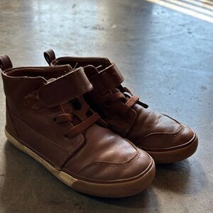 Brown Kids Dress Shoes